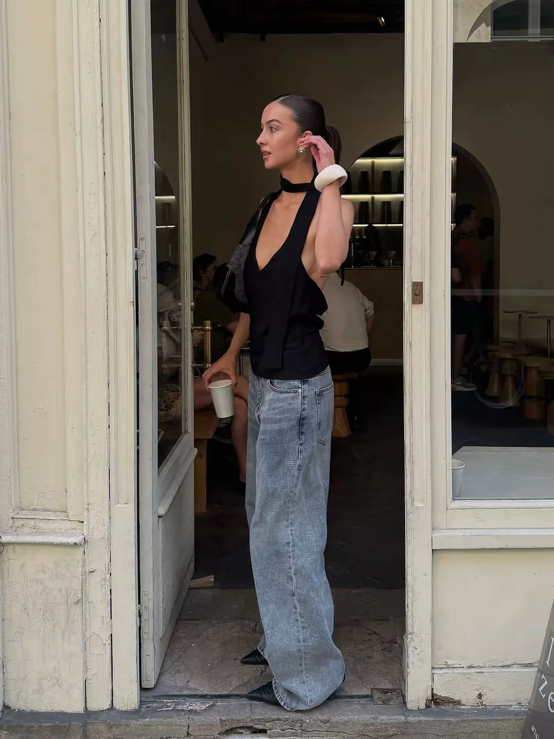 Billie Dad Jeans Blue - Image 4