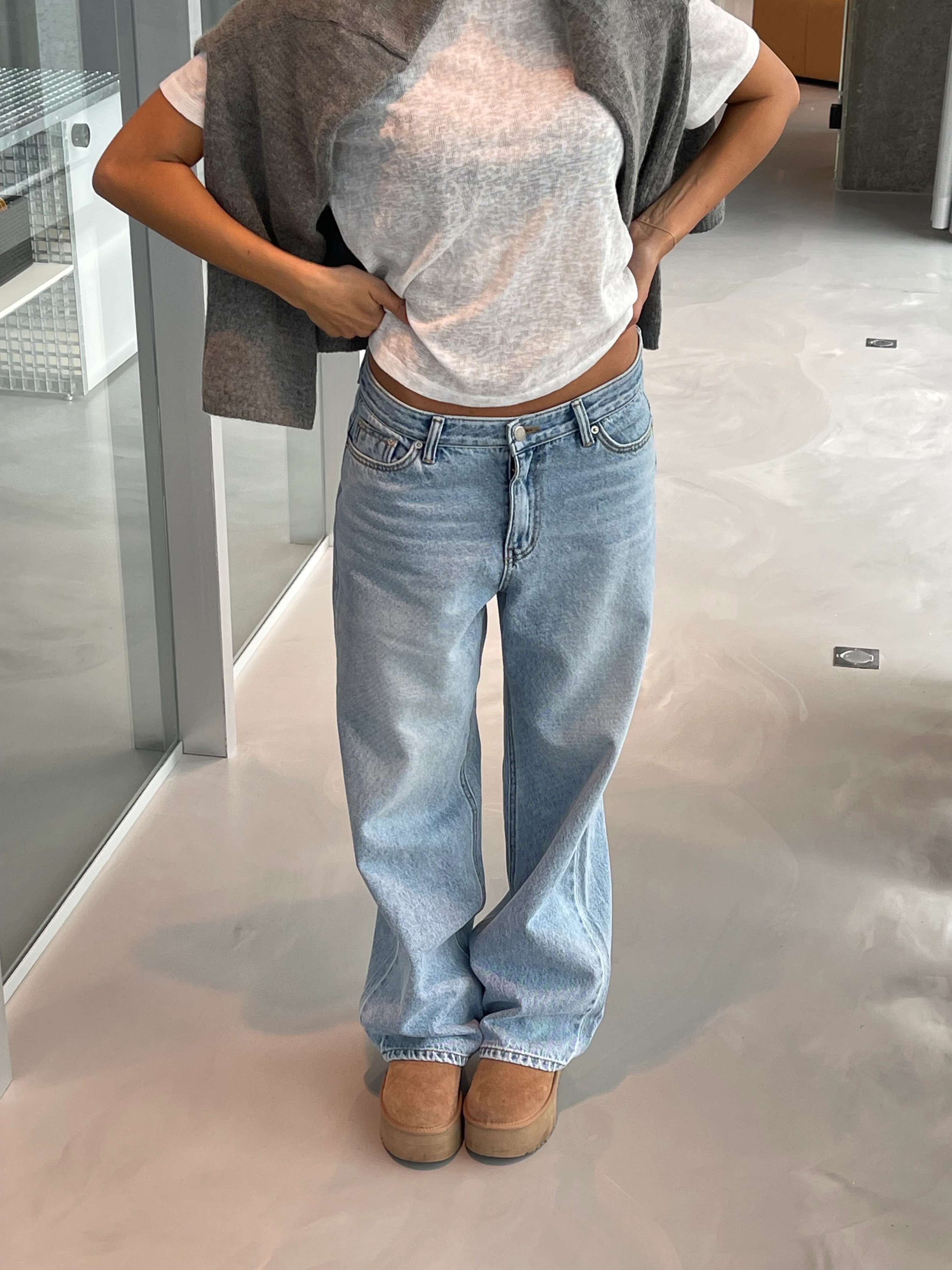 Billie Ray Dad Jeans Light Blue - Image 10