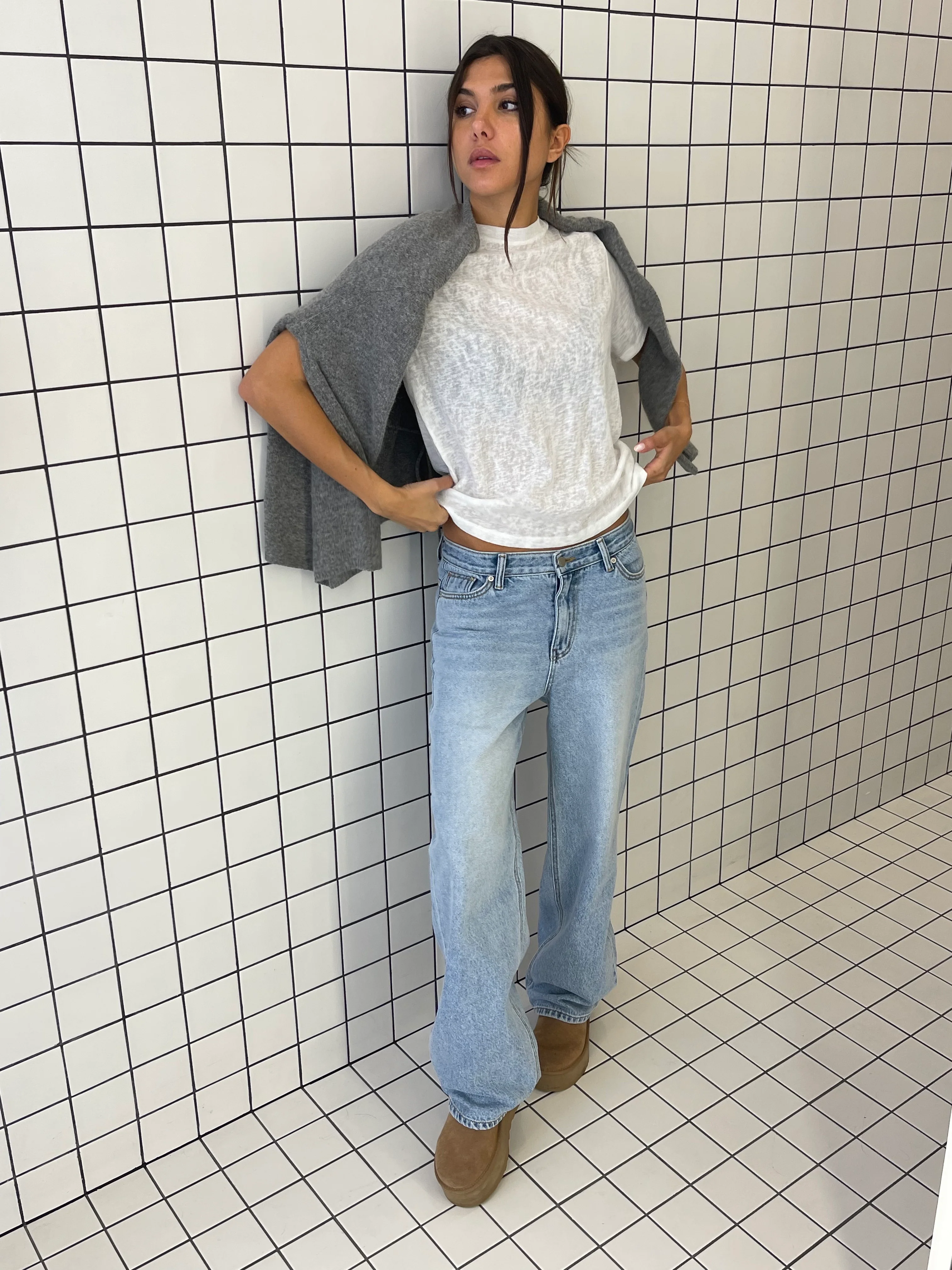 Billie Ray Dad Jeans Light Blue - Image 11