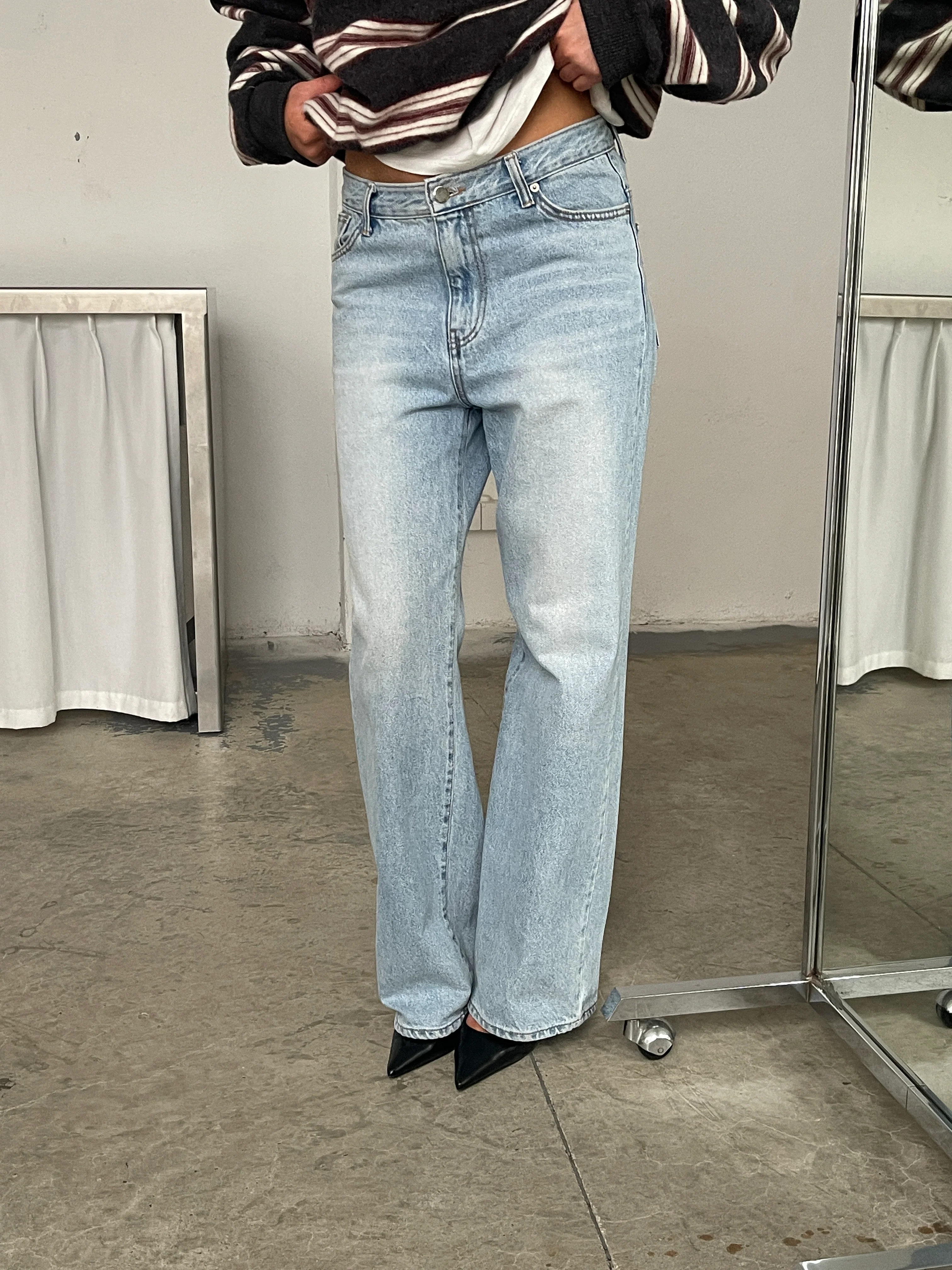 Billie Ray Dad Jeans Light Blue - Image 5