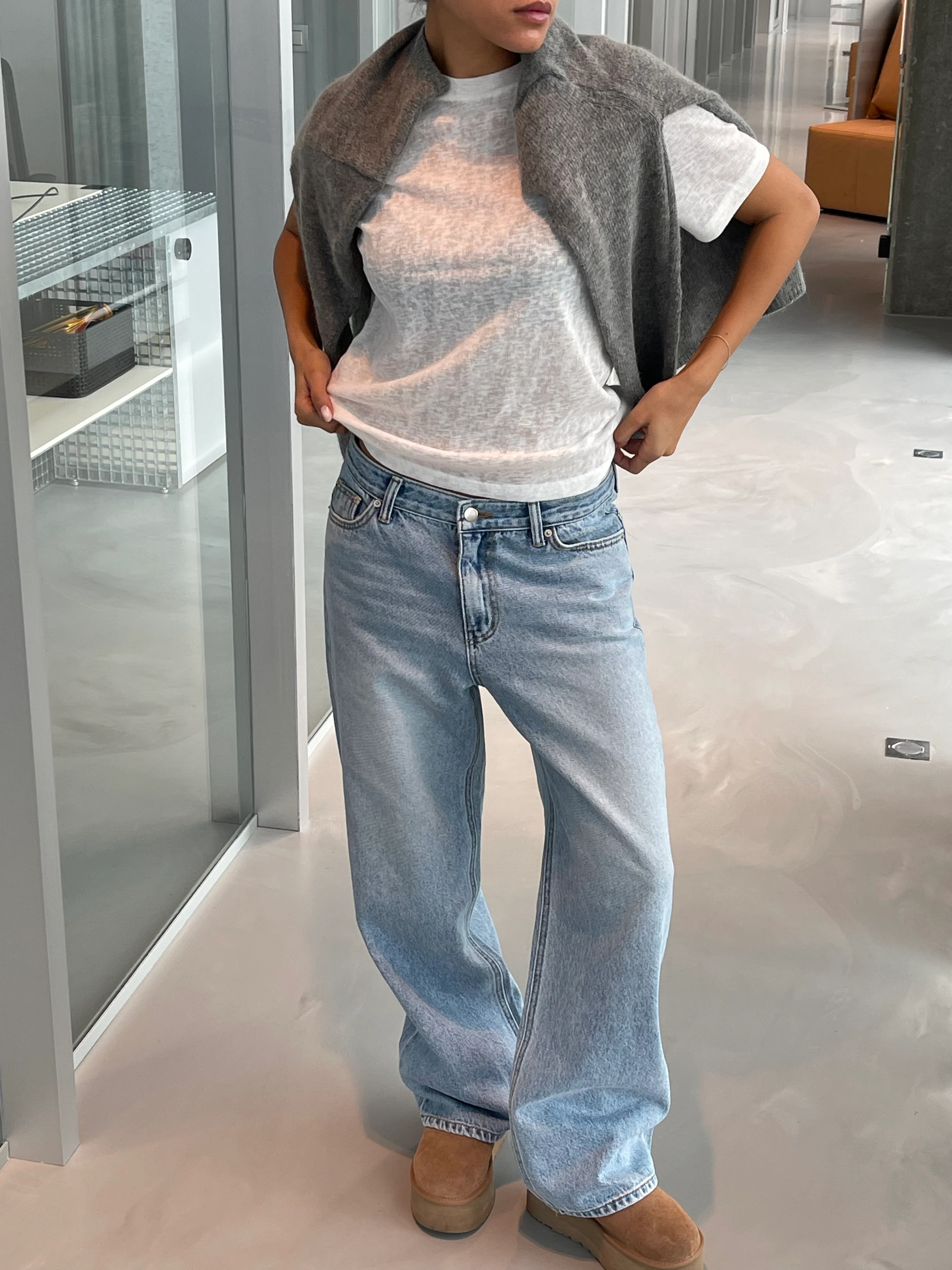 Billie Ray Dad Jeans Light Blue - Image 7