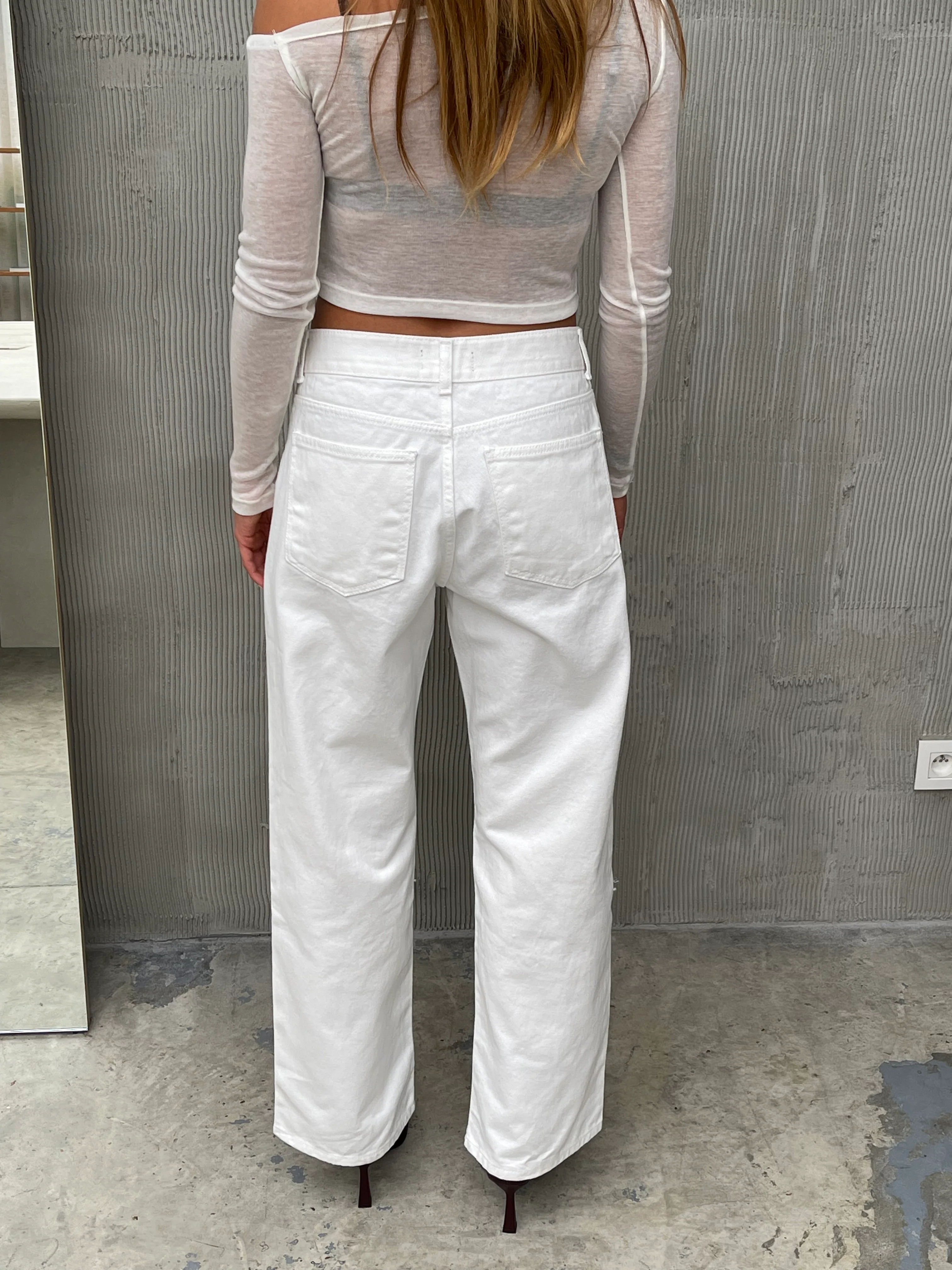 Bobbie Jeans White - Image 10