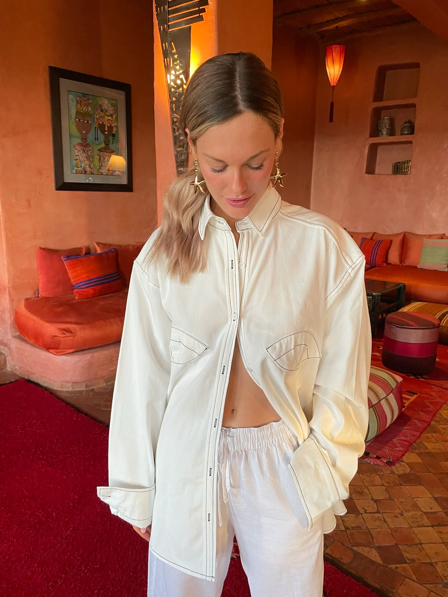 Mermaid Blouse Off White - Image 7