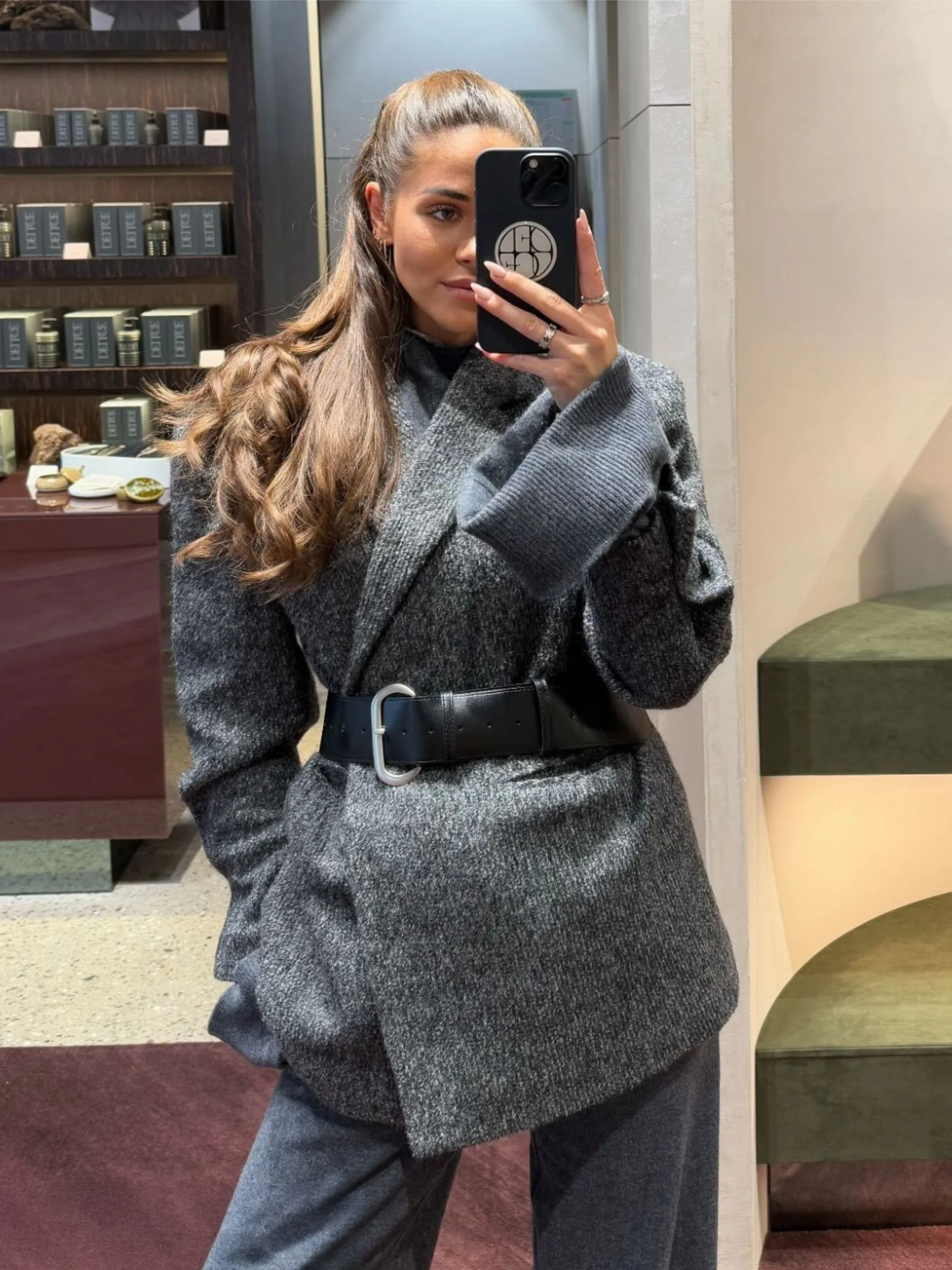 Wide Belt Black - Image 4