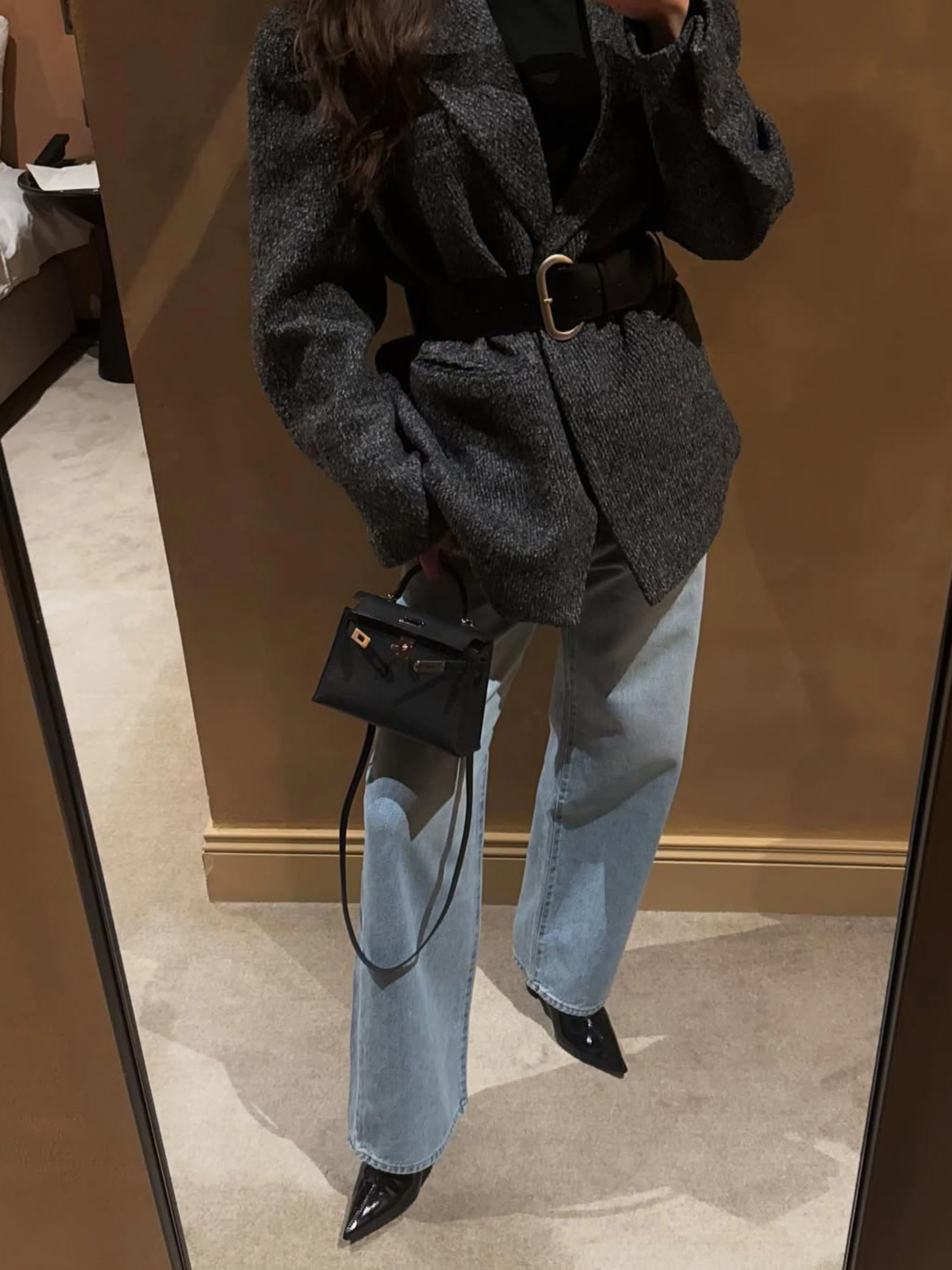 Wide Belt Black - Image 5